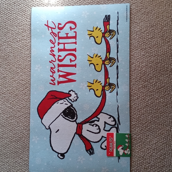 Snoopy Christmas door mat - Picture 1 of 4